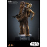 Star Wars Episode V - Figurine Chewbacca with Disassembled C-3PO, Movie Masterpiece