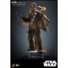 Star Wars Episode V - Figure Chewbacca with Disassembled C-3PO, Movie Masterpiece