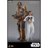 Star Wars Episode V - Figure Chewbacca with Disassembled C-3PO, Movie Masterpiece