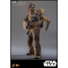 Star Wars Episode V - Figure Chewbacca with Disassembled C-3PO, Movie Masterpiece