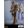 Star Wars Episode V - Figure Chewbacca with Disassembled C-3PO, Movie Masterpiece