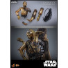 Star Wars Episode V - Figure Chewbacca with Disassembled C-3PO, Movie Masterpiece