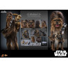 Star Wars Episode V - Figure Chewbacca with Disassembled C-3PO, Movie Masterpiece