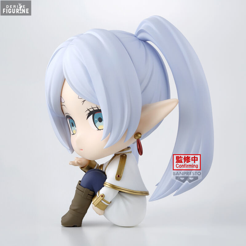 Frieren Figurine d'anime en PVC avec position agenouillée 14 cm