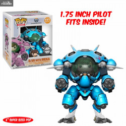 D.Va MEKA (Blueberry), 177, Limited Pop! - Overwatch - Funko