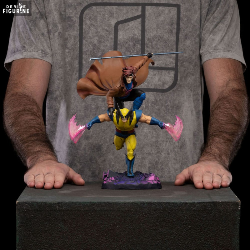 Marvel, X-Men 97 - Gambit & Wolverine figure, Deluxe Art Scale