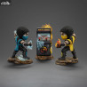 Mortal Kombat - Pack 2 figurines Scorpion vs. Subzero Arcade Set, Mini Co