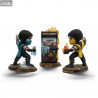 Mortal Kombat - Pack 2 figurines Scorpion vs. Subzero Arcade Set, Mini Co