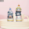 Naruto Shippuden - Pack 6 figures Tsumichen Stack up & Change (with gift)