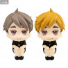 Haikyu!! - Pack figures Atsumu Miya & Osamu Miya Uniform (With Gift), Look Up