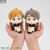 Haikyu!! - Pack figures Atsumu Miya & Osamu Miya Uniform (With Gift), Look Up
