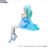 Hatsune Miku figure Nemophila Pale Blue Color, Flower Fairy Noodle Stopper