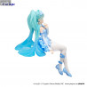 Hatsune Miku figure Nemophila Pale Blue Color, Flower Fairy Noodle Stopper