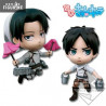 Attack on Titan - Pack figures Levi and Eren, vers. Bonus