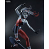 DC Direct - Figurine Harley Quinn, Red White & Black by Ivan Tao