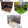 Dioramansion - Decor of your choice Nendoroid / FIGMA, Study (A), Forest (B) or Convenience Store (C)