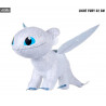 Peluche Dragons 3 - Krokmou ou Light Fury, Glow In The Dark