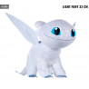 Peluche Dragons 3 - Krokmou ou Light Fury, Glow In The Dark