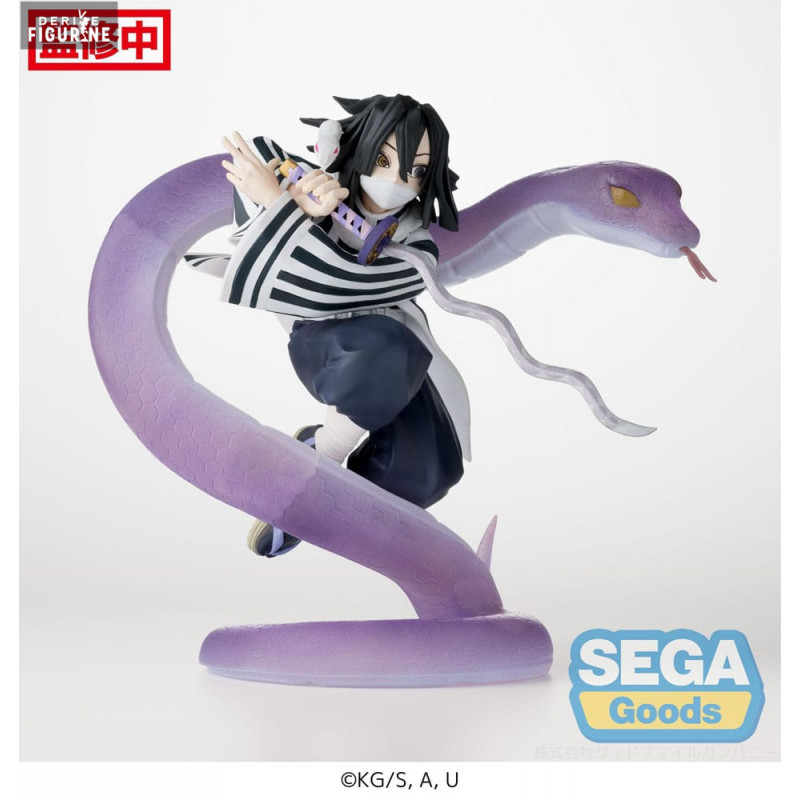 PRÉCOMMANDE - Demon Slayer: Kimetsu no Yaiba, Hashira Training Arc - Figurine Obanai Iguro, Xross Link