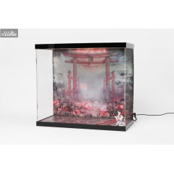 Présentoir vitrine avec...