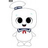 Ghostbusters plush of your choice - Slimer or Stay Puft, Super Cute