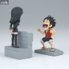 One Piece - Luffy & Nico Robin figure, WCF Log Stories