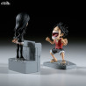 One Piece - Luffy & Nico Robin figure, WCF Log Stories