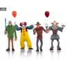 Toony Terrors pack 4 figures - Pennywise 1990 and 2017, Jason and Freddy