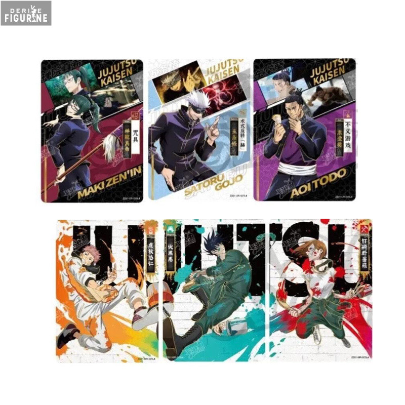 Produit cadeau offre Noël - Jujutsu Kaisen - x1 Booster cartes chinoises Kayou Card Booster