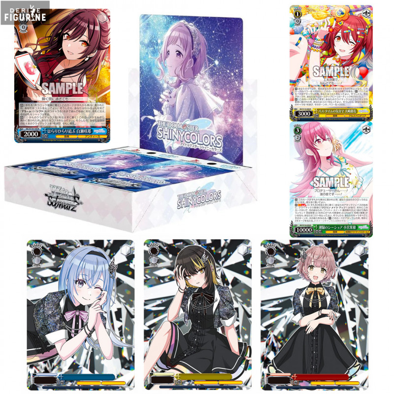 Gift product offers Christmas - The Idolmaster Shiny Colors Shine More!! - x1 Booster cards japanese, Weiss Schwarz TCG