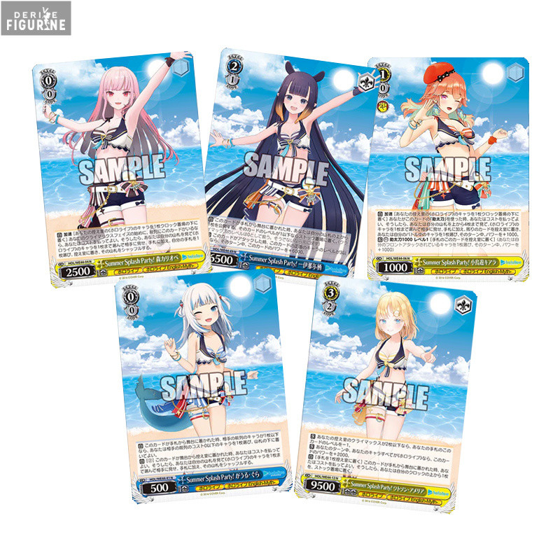 Gift product offers Christmas - Hololive Production - x1 Booster cards japanese, Weiss Schwarz TCG Hololive Summer
