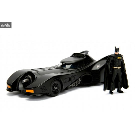Pack véhicule + figurine Batman et Batmobile 1966 ou 1989, Build N