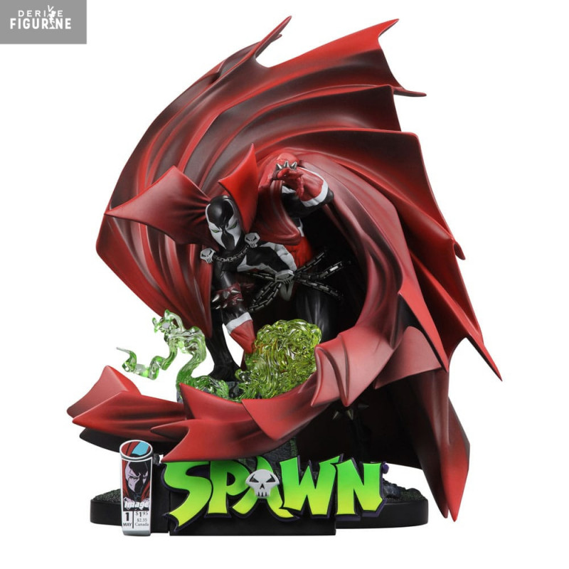 Spawn figure #1 (Black White & Red All Over) - DC Comics - DC Direct
