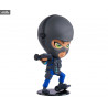 Rainbow Six Siege - Figurine au choix Caveira, Ela, Twitch, Bandit ou Vigil, Six collection