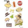 The Mushroom Girls - Pleurotus Citrinopileatus figure, Series No.3