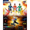 Power Rangers Turbo - Pack 6 figures Rangers, FigZero