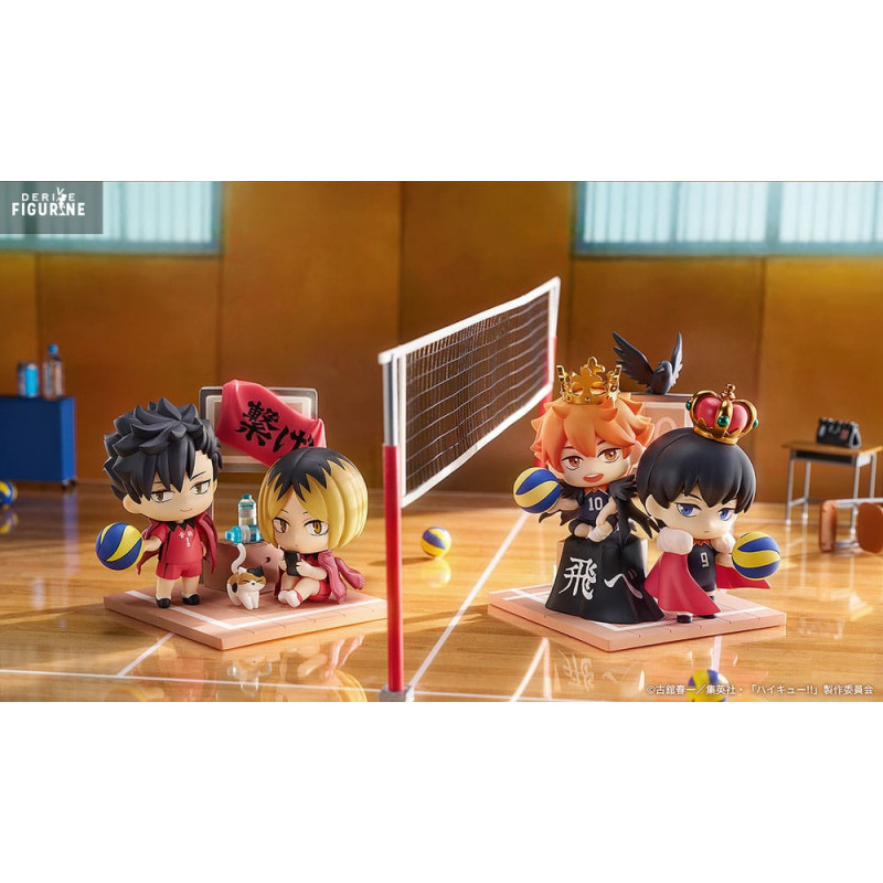 Jiumaocleu Lot de 2 statues Hinata Shoyo - Figurine de l'anime Haikyuu - Décoration de bureau à collectionner pour les fans Jiumaocleu Lot de 2 statues Hinata Shoyo - Figurine de l'anime Haikyuu - Décoration de bureau à collectionner pour les fans