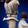 Star Wars - Figurine Luke & Leia, Deluxe Art Scale