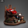 Disney/Pixar, Cars - Lightning Mcqueen & Tow Mater figure, Deluxe Art Scale