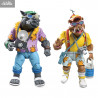 Teenage Mutant Ninja Turtles (Cartoon 1980) - Pack figures Bebop and Rocksteady, Vacation