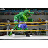 Teenage Mutant Ninja Turtles (Archie Comics) - Leatherhead figure, Stump Wrestling