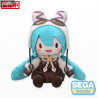 Character Vocal Series 01 - Peluche Hatsune Miku Marshmallow Hot Cocoa LL, Fuwa Petit