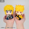 Naruto Shippuden - Pack figures Naruto Uzumaki Six Paths Sage Mode & Minato Namikaze, With Gift Look Up