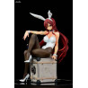 Fairy Tail - Figurine Erza Scarlet Bunny Girl Style Type White