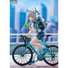 Blue Archive - Figurine Shiroko Sunaookami Cycling DX Edition, Figma