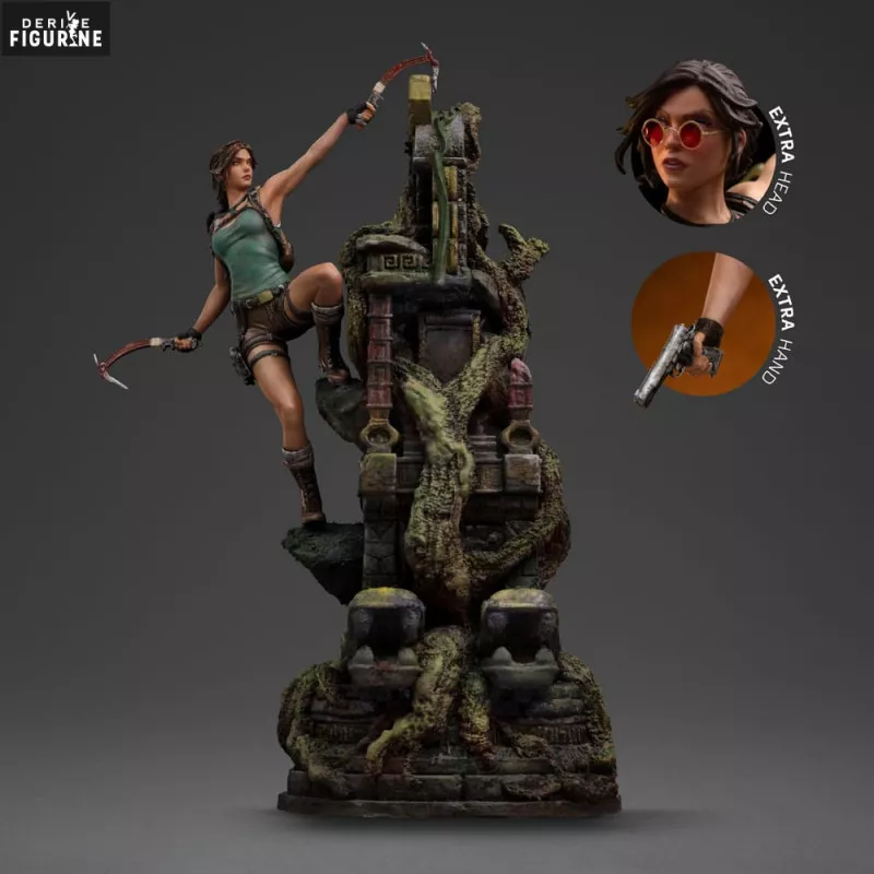 Figurine Lara Croft Tomb Raider 26 Cm En PVC – Statue De Collection Pour Bureau Et Décoration