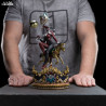 DC Comics - Harley Quinn figure Unleashed, Art Scale