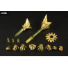 The King Of Braves GaoGaiGar - Genesic Gaogaigar The Golden Destroyer figure, Amakunitech Plastic Model Kit