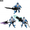 Frame Arms Girl - Pack 3 figurines KT-116f Stylet Series, Desktop Army