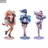 Gridman Universe - Pack 3 figurines Rikka Takarada, Akane Shinjo, Yume Minami, Dreamy Divas